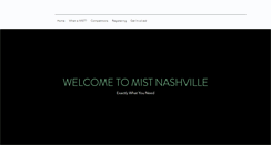 Desktop Screenshot of mistnashville.com